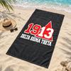 Delta Sigma Theta 1913 Microfiber Beach Towel Quick Dry Sand Free Lightweight Beach Towels for Travel Swimming Camping
