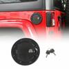 Gas Cap Locking Fuel Filler Door Cover for 2007-17 Jeep Wrangler JK & Unlimited