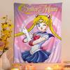 Anime SSailor MMoon Crystal Hippie Wall Hanging Tapestries For Living Room Home Dorm Decor Art Home Decor