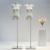 Korean Style Flat Body Female Mannequin with Wide Shoulders for Women's Clothing Display