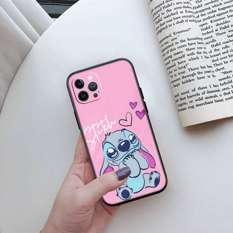 RT69 Stitch Phone Case for iPhone 7 8 11 12 13 14 15 16 17 16E XS Pro Max XR X SE Air