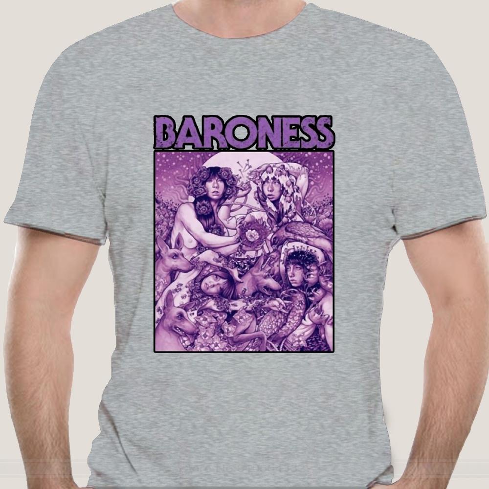 

Baroness Lila Cover TShirt Neu Und Offiziell fashion tshirt men cotton brand teeshirt 4XL