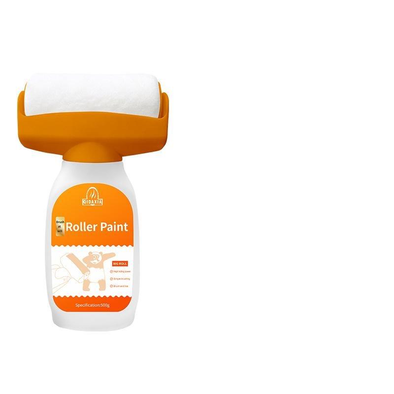 

Портативный антибактериальный малярный валик на водной основе латексная кисть для ремонта внутренних стен инструменты для покраски дома белый валик для подкраски 1PC