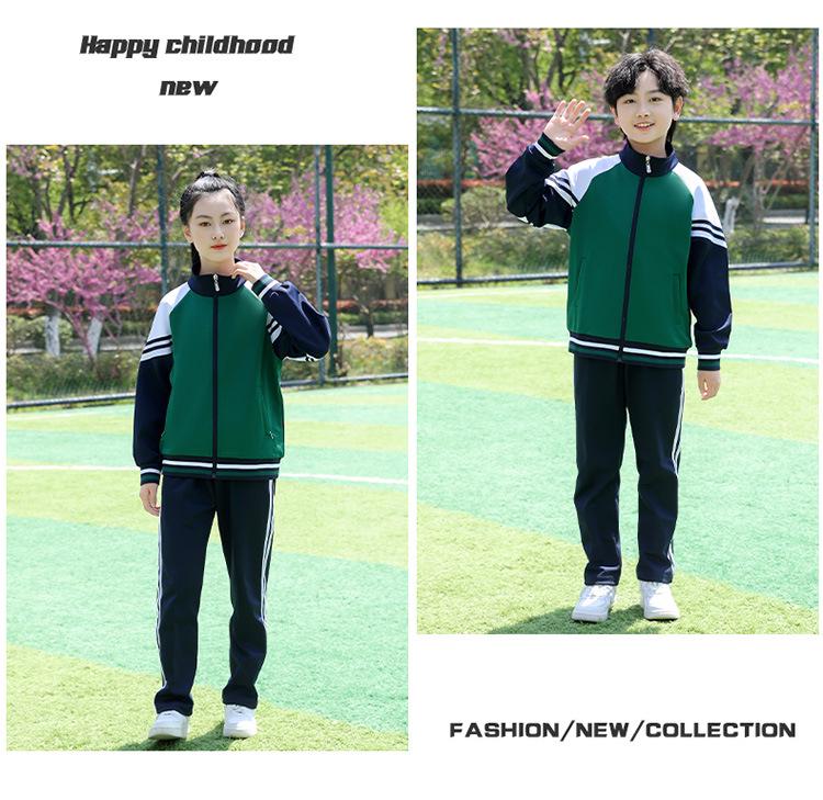 Spring & Autumn Uniforms: Primary School & Kindergarten Sports Sets, Summer Short Sleeve Class Wear