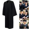 Degree Ceremony Graduation Gown Set Mortarboard Hat Bling Removable Tassel 2023 Happy Graduation
