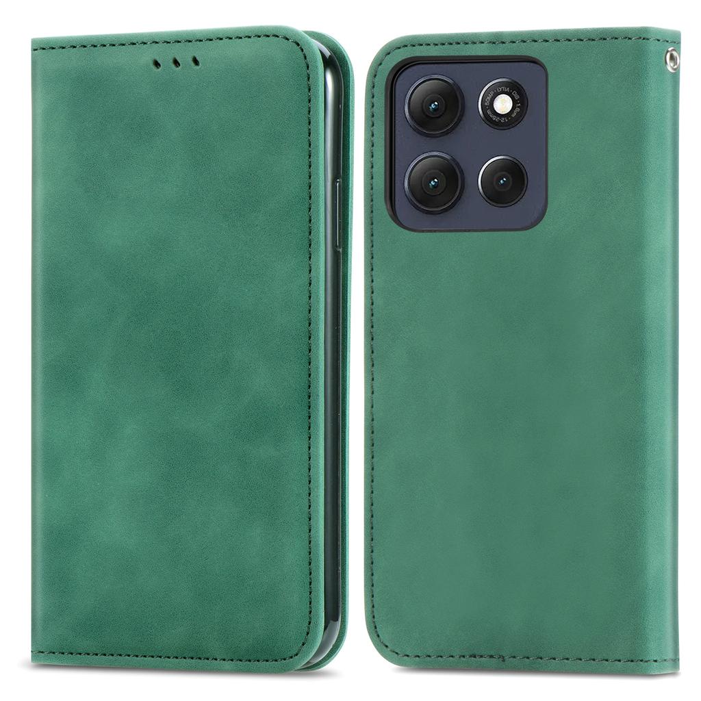 For Motorola Moto G86 5G Leather Case with Card Holder Magnetic Absorption Phone Cover