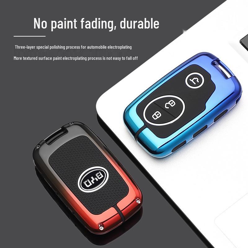 BYD F3 Key Cover for Old Models G3/F0/S6/S7/E6/L3 - High-End Men's Remote Control Car Bag Cover