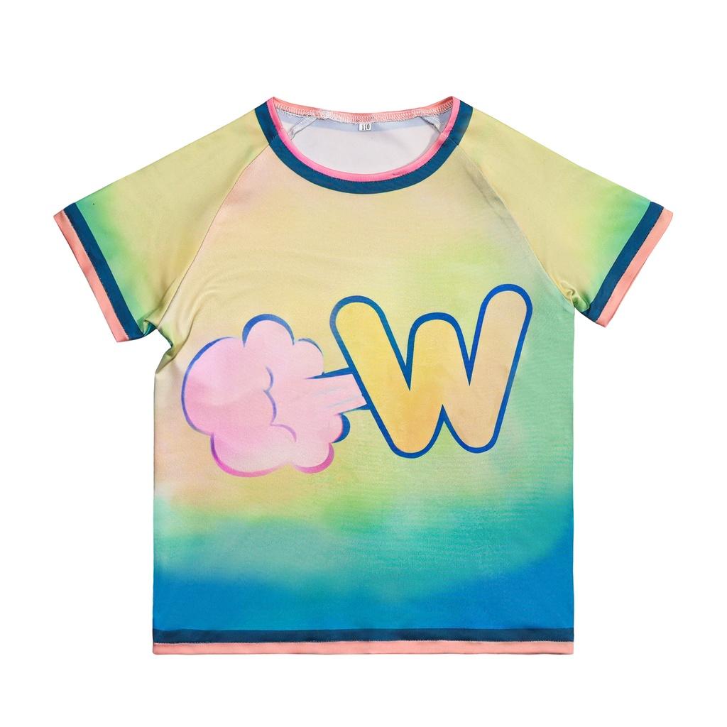 

Костюм для косплея Crazy Elements City Wade Элемент воды Детская футболка Одежда для косплея 150yard