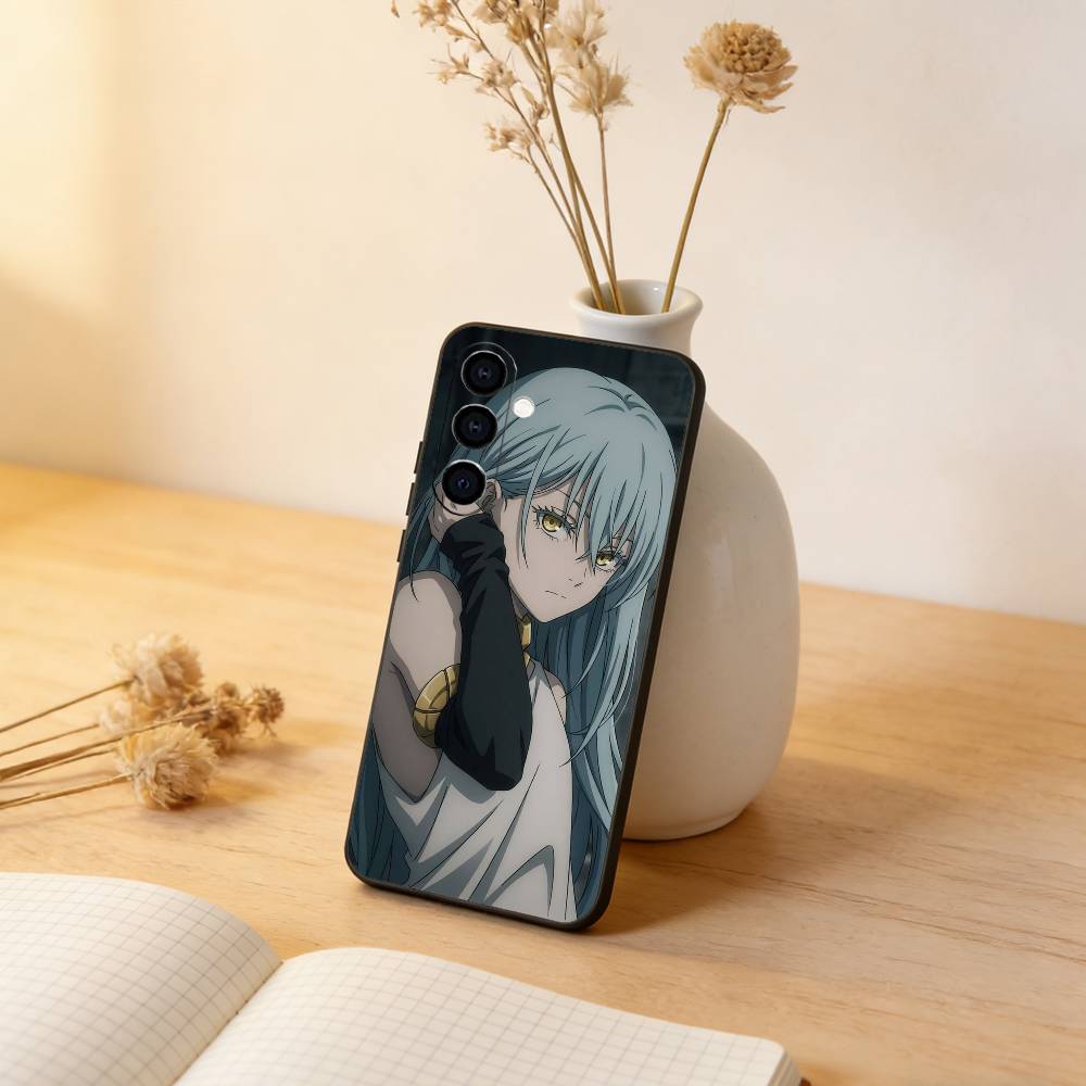 

That Time Got Reincarnated as a Slime Phone Case For Samsung Galaxy A73,A72,A71,A70,A53,A52,A51,Soft Silicone Black Cover Samsung a71 4g