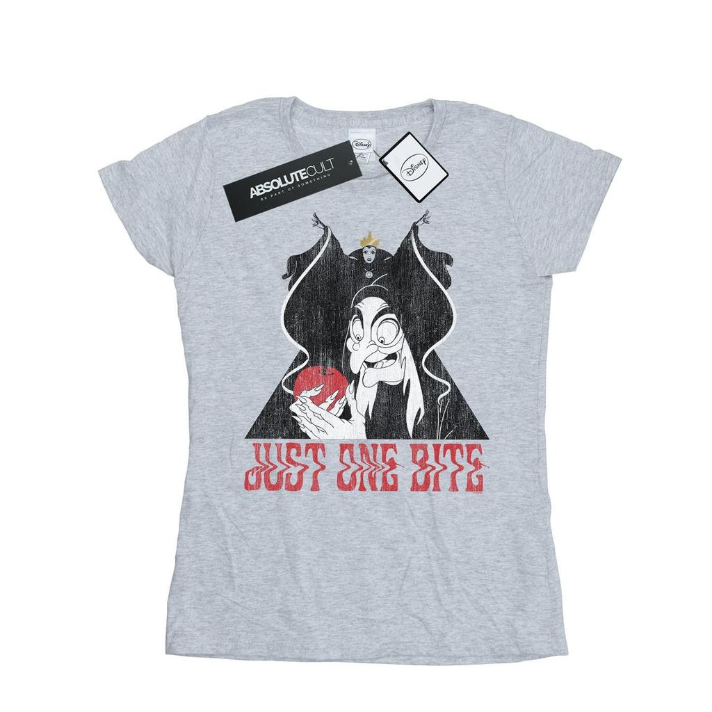 Disney Womens/Ladies Snow White Just One Bite Cotton T-Shirt