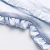 Breathable Silk Ruffle Sleep Eye Mask Soft Texture Blackout Eye Patches  For Woman