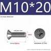 201 Stainless Steel Countersunk Phillips Head Screw: Flat Head Bolt M2-M8