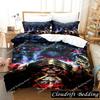 3D Print Anime OVERLORD Bedding Set Duvet Cover Bed Set Quilt Cover Pillowcase Comforter King Queen Size Boys Adult Bedding Set