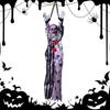 Halloween Decorations Electric Voice-activated Hanging Ghost Clown Hanging Ghost Haunted House Horror Decoration Props