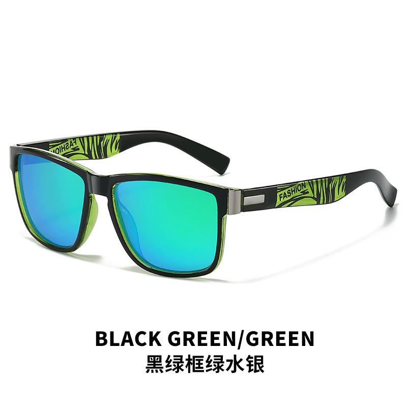 

Sports Style Sunglasses Non Polarized Protective Eyewear Lightweight Durable Frame Comfortable Fit Suitable for Outdoor Activities One Size зелений