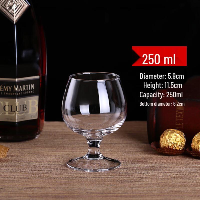 ZISIZ Handmade Glass Brandy & Whiskey Glass Set