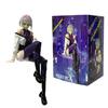 New Edgerunners Anime Figurines -Cyberpunk Style  Lucy  Sitting Poses | Street Samurai Desktop Model Toys, Fan Collection