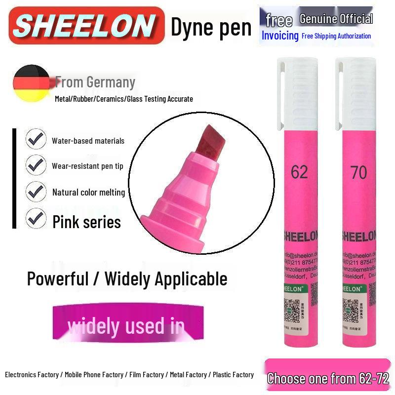 Dyne Pen SHEELON Pink Series Surface Tension Tester