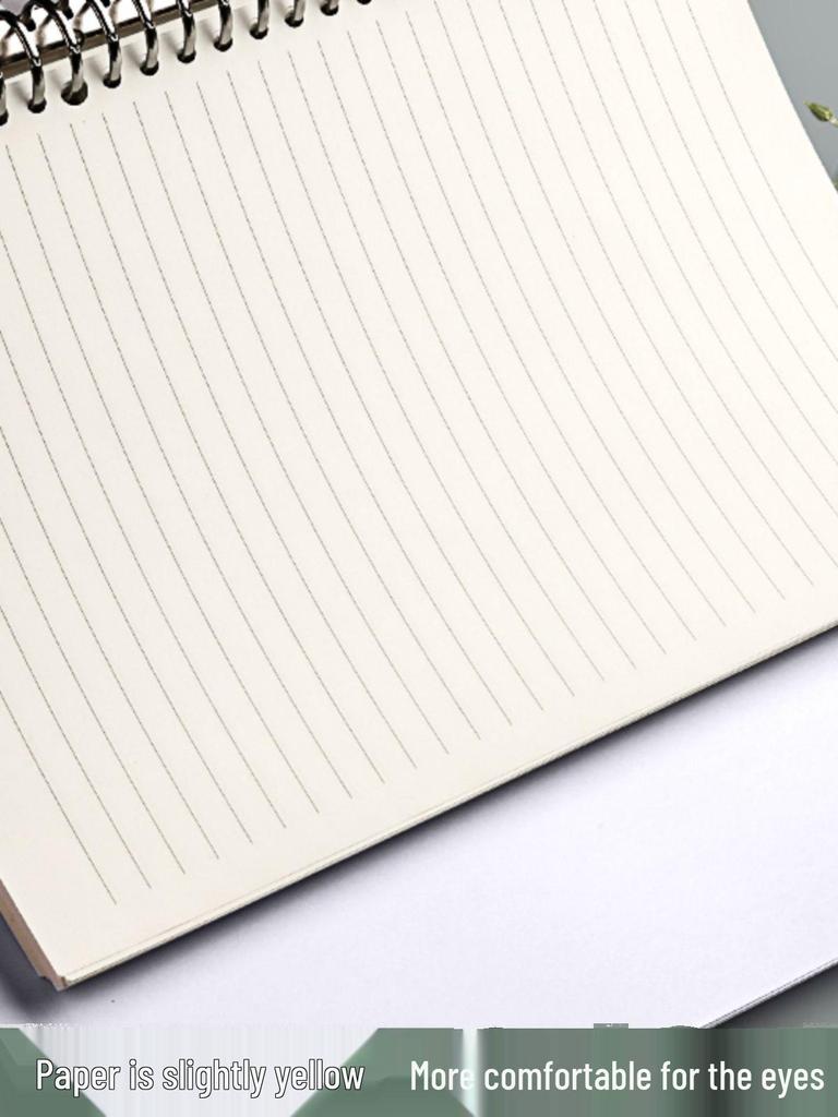 B5 Loose-Leaf Notebook Refill with 26-Hole and A5 Detachable Loose-Leaf Paper, 20-Hole Horizontal Line Grid for Exam Prep.