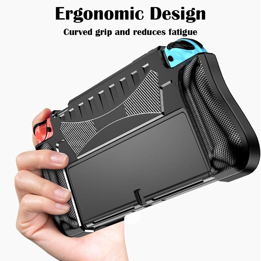 Shockproof Protective Case Dockable Game Accessories for Nintendo Switch OLED