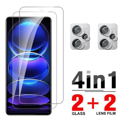 Tvrzené sklo Ochranná fólie na čočku fotoaparátu pro Redmi 13C 12 12C Note 13 12 12S / 12 5G / 12 Pro+ 4G 5G Plus Sklo obrazovky POCO X6 M6 Pro