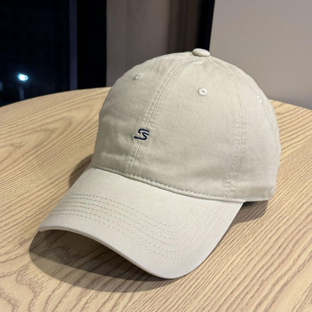 New baseball cap men's and women's soft top sun hat trendy brand showing face small big head circumference hat cap