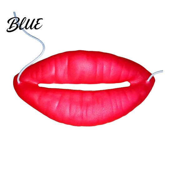 Wedding Game Props Funny Red Lip Face Masque Big Sausage Mouth Cosplay Prop Flexible Vinyl Ornament Novelty Prank Lips Gag Toy for Halloween