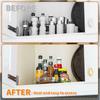 Rotating Spice Rack Multipurpose Storage Turntable Organizer For Cabinet Kitchen Pantry
