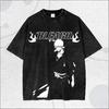 Bleach Washed Tshirt Retro FashionYear round clothing personality Clothes Plus Size Unisex NewModel Couples high quality soft