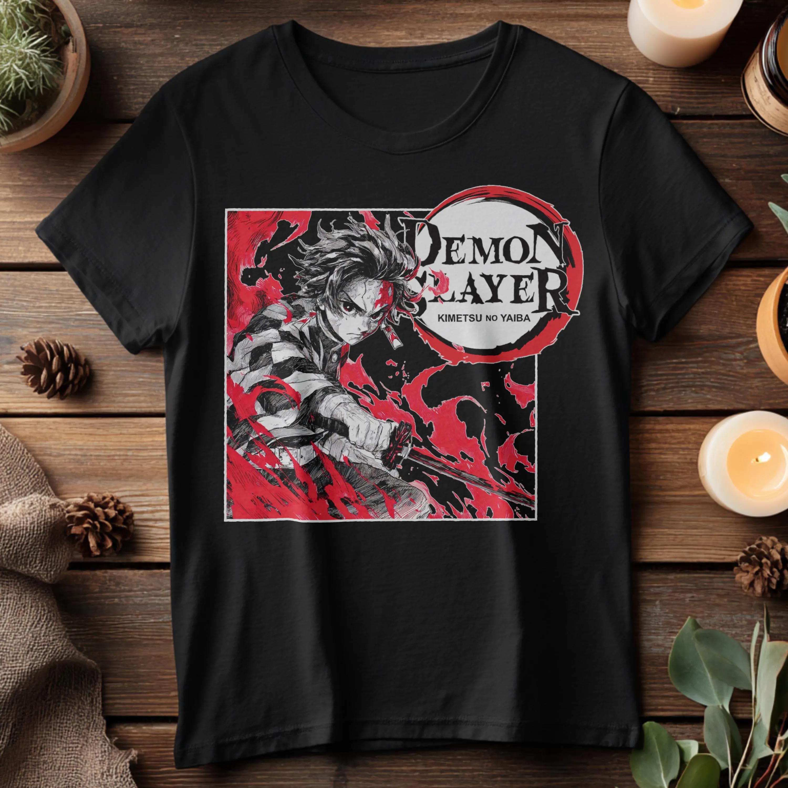 

Zaomen Tanzhi Lang Ghost Slayer Blade Tshirt SpringSummer New Style Mens Casual Suitable for Both Men and Women S