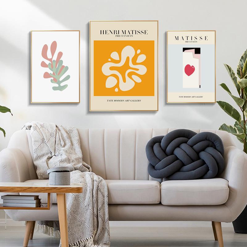 Henri Matisse Abstract Flower Canvas Posters Nordic Wall Art Decor Prints Home Decorative Picture for Interior Living Room Decor