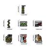 7 Pcs/Set Enamel Pins Chemicals Structure Enamel Lapel Pin Creative Brooch Pins Funny Jewelry Gift for Friend