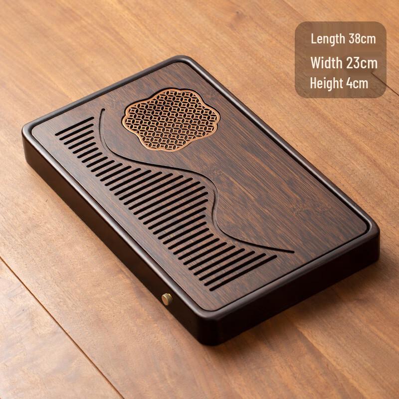 Jialang New Chinese Style Draining Bamboo Tea Tray