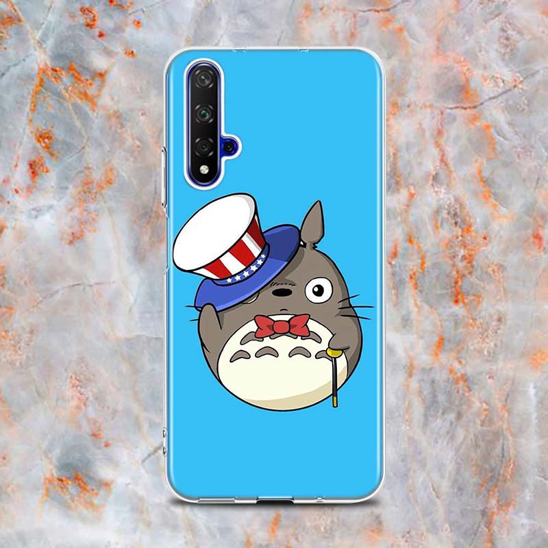 

Силиконовый чехол «Тоторо Унесенные призраками» Ghibli для Honor 20 20S 20E 8 8A Prime 8X MAX 8C 8S 7A 7C 7S Pro, чехол для телефона Honor 20E