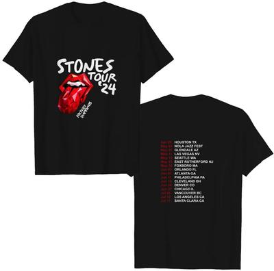 Diamonds Tour 2024 The Stones Shirt – Heavyweight Hackney Rock Fan T-Shirt