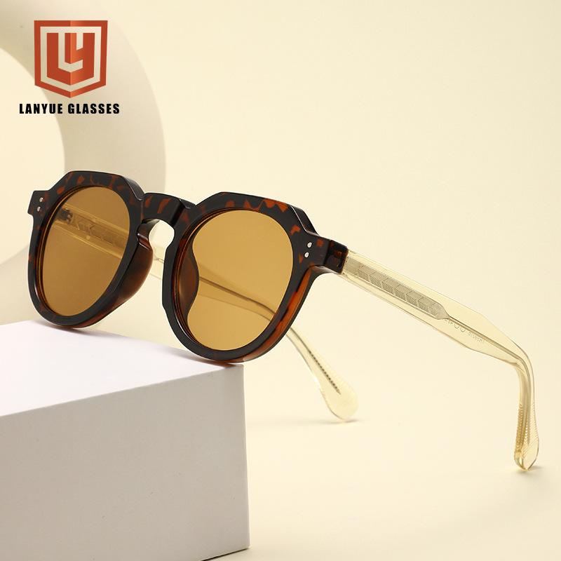 New TR sunglasses for women, trendy bare-faced large frames that flatter the face, small internet celebrity sunglasses for men