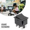 Automatický resetovatelný nožní spínač Náhrada pro dětská elektrická vozítka a motorky Kompatibilní s 6V/12V bateriemi