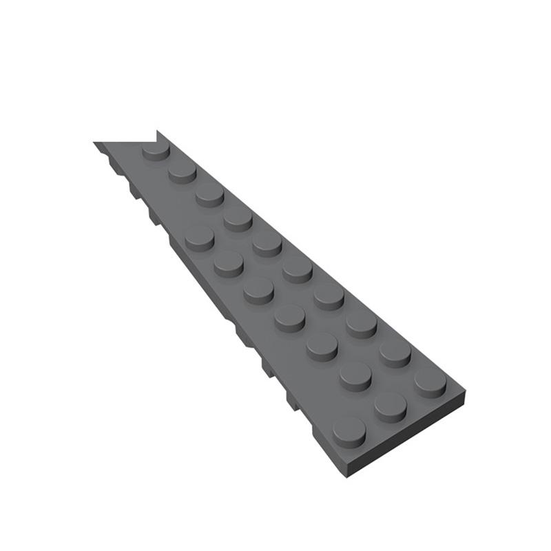 Non-Toxic Moc 10Pcs 47398 Wedge 12X3 Right Building Blocks Plate Board Brick Particle Puzzle Educational Diy Toys Children Birthday Gifts