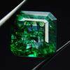 Natural Green Emerald Loose Gemstone 9 Ct Square Cut Colombian for Jewelry Making and Crafts