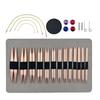 13Pairs Interchangeable Circular Knitting Needle Set 3.0mm-10mm for Knitting Sweater Sock Aluminum Knitting Needle Set