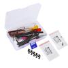 StraightCurved Tweezers Wrenches CrossSlot Screwdriver Screws Brush Scissors Kit with Storage Box