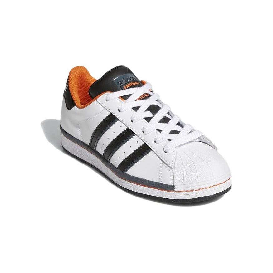 adidas Superstar Cloud White Orange GS FV3685