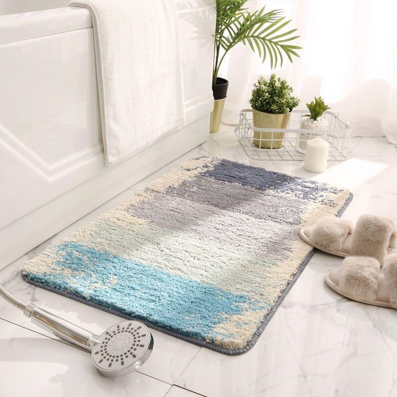 Home Door Mat Bathroom Moisture-wicking Mat Slip-resistant Foot Mat Bath Bathroom Door Cute Mat Bedroom Carpet