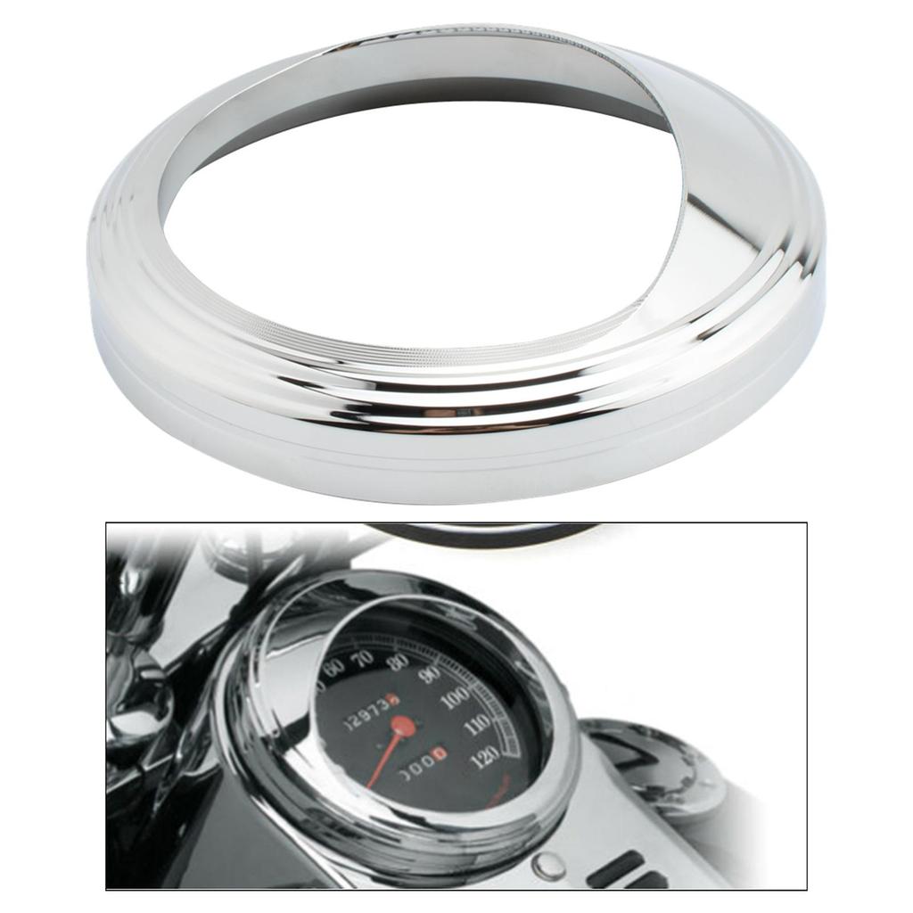Speedometer Rings 124mm 5" Fit to Install Spare Parts , silver