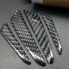 4pcs Universal Auto Door Side Edge Protection Guard Fiber Anti-Scratch Trim Sticker