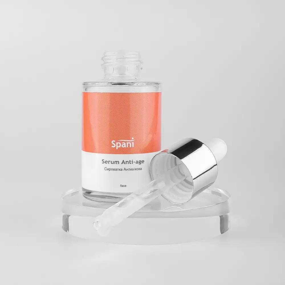 Serum przeciwstarzeniowe z ekstraktem z wodorostów i kwasem hialuronowym Serum Anti-age Spani 30 ml