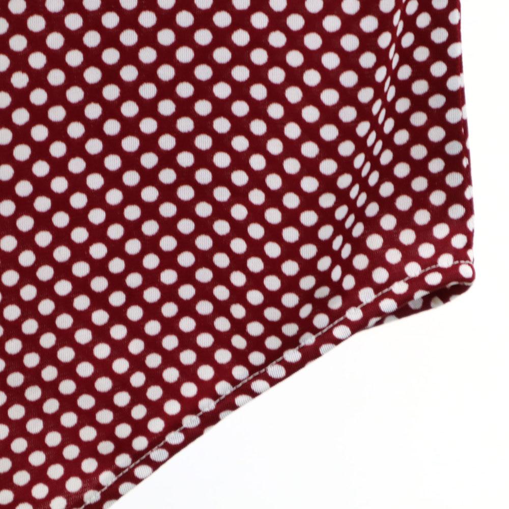 MEDICI 70s vintage Dot Pattern Long sleeve shirt 15-32 Polka dot Men's Used