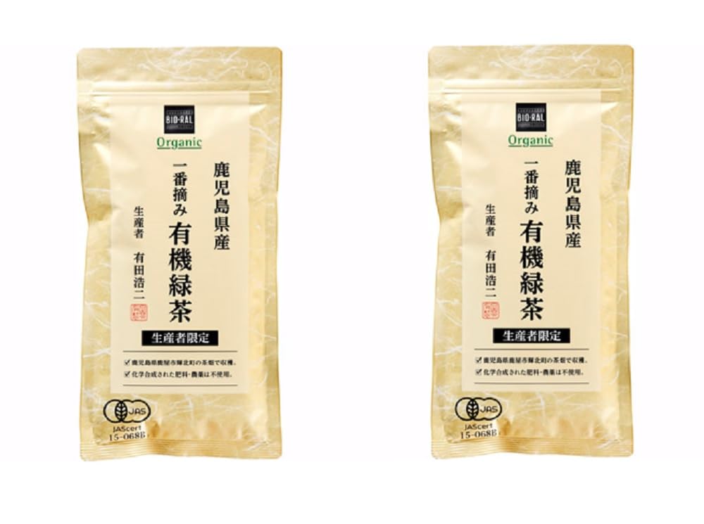 

Биорал Префектура Кагосима Первый сбор Органический зеленый чай 100г х 2 пакета