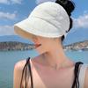 Adjustable Summer Wide Brim Sunhat Foldable Beach Bucket Hat Sun Protection Hats  Holiday