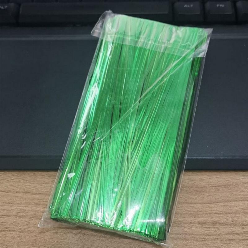 85G 780-800pcs 15cm Foil Twist Ties Metallic Plastic Closure Tie for Tying Bread, Candy, Cookies, Gift Bags Arts Crafts Ties